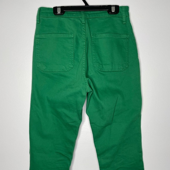 Zara kelly green high waisted pocket jeans - Picture 2 of 7